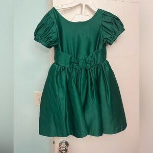 Janie & Jack size 6 girls green dress